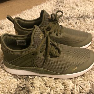 Puma Army Green Sneakers